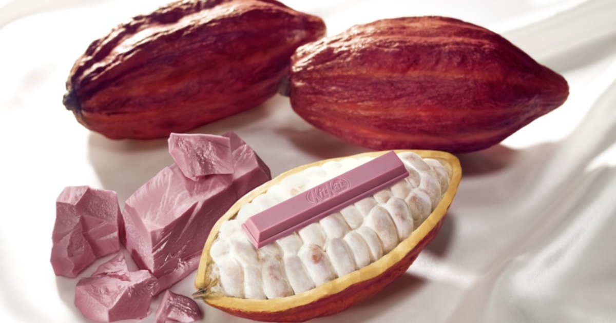 Розовый шоколад всегда в моде! - foodandmood.com.ua