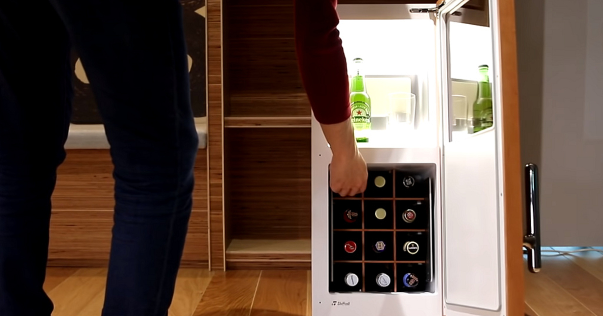 Изобрели холодильник, который сам заказывает пиво - foodandmood.com.ua